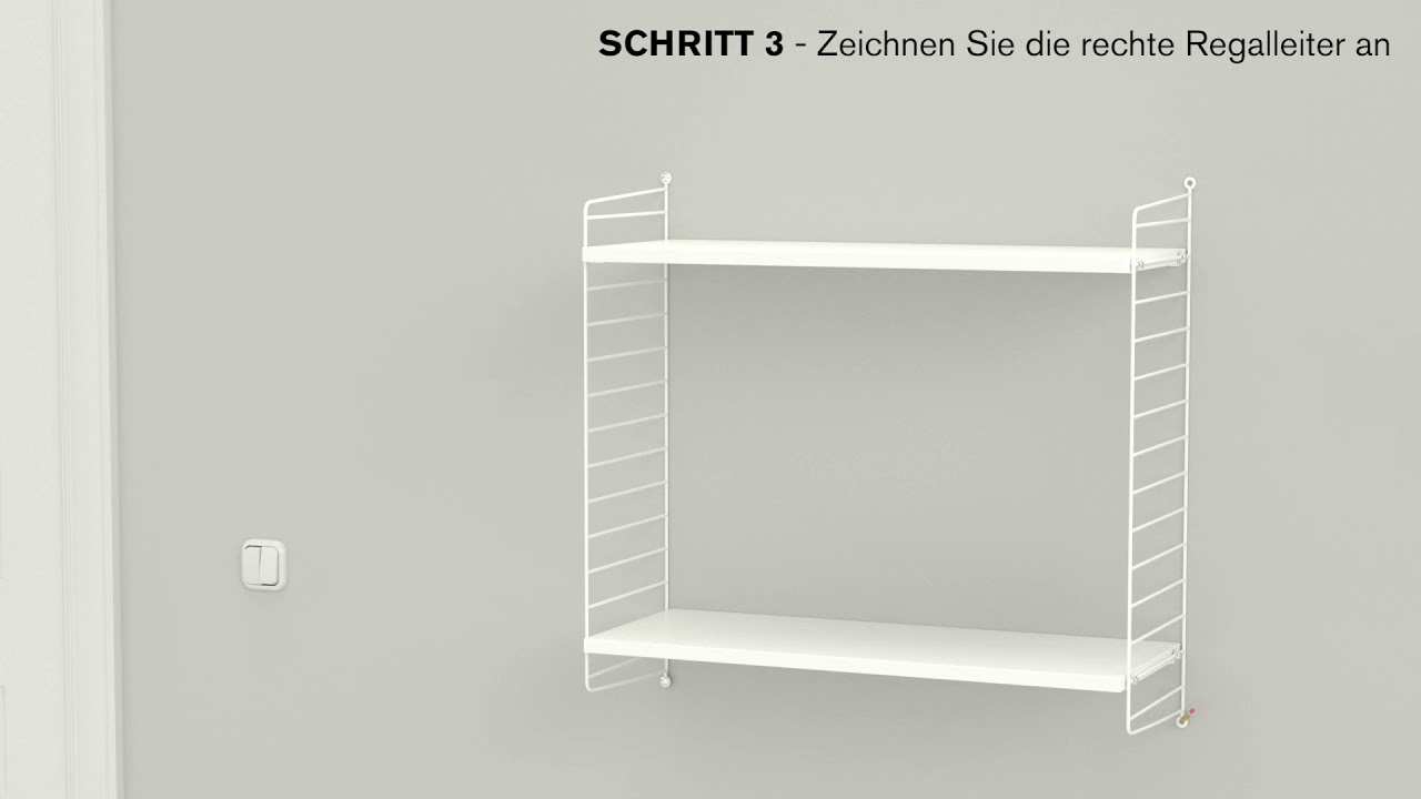 String | Montage mit Wandleiter | smow