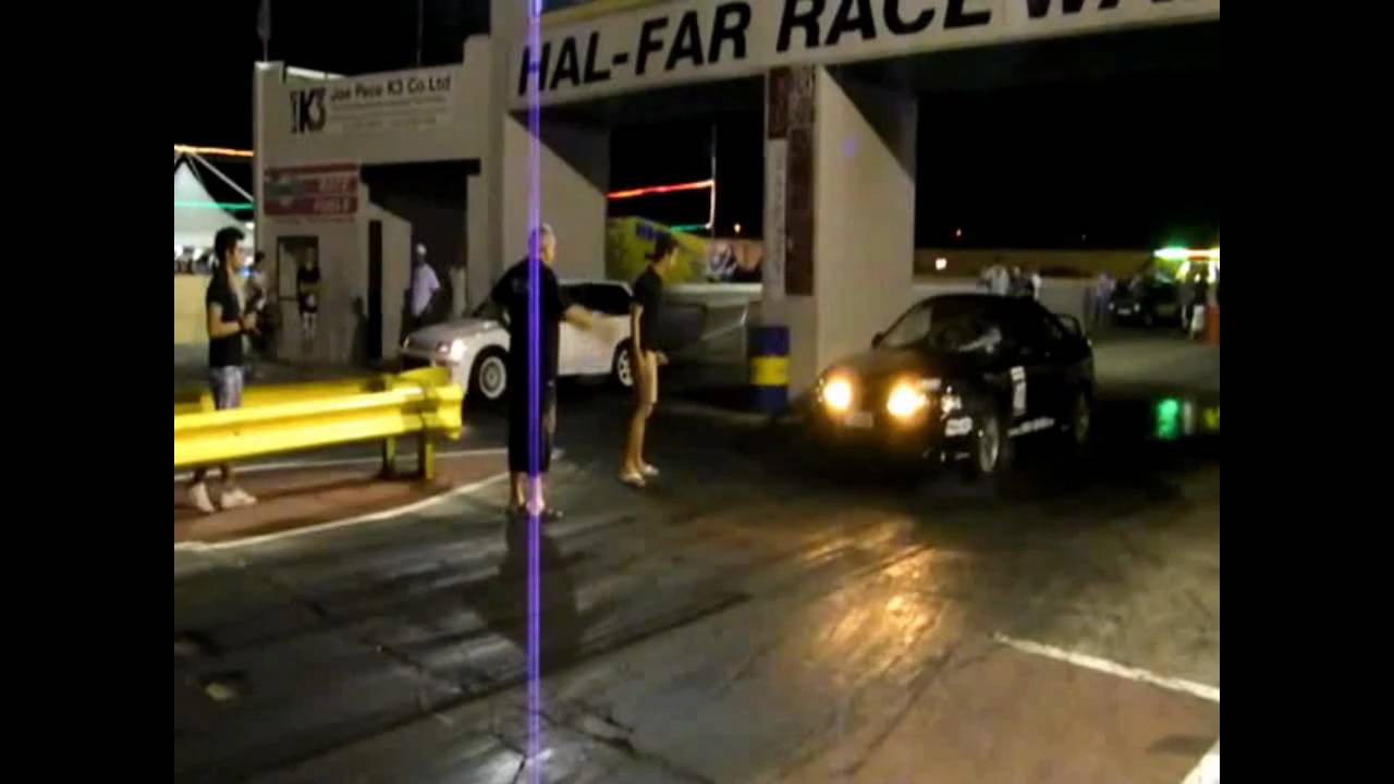 integra turbo halfar malta 10.99 sec  touge friends roger garage