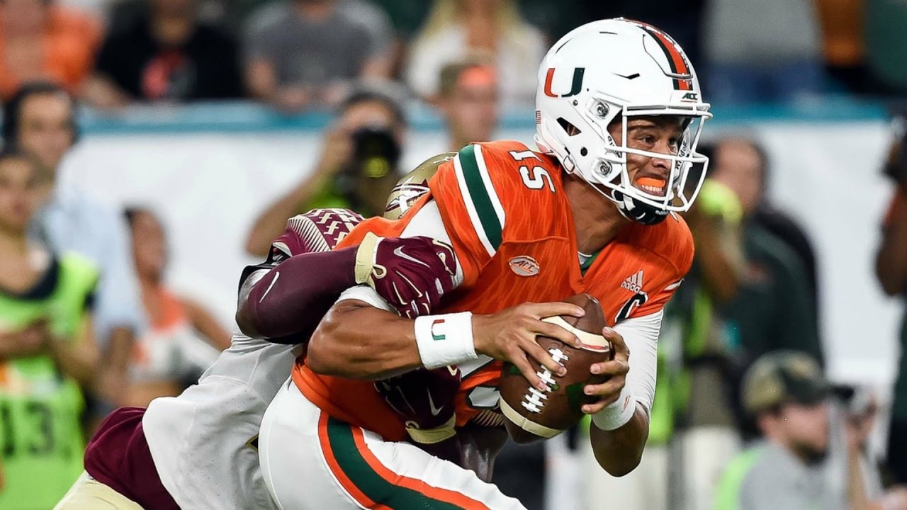 Brad Kaaya Hit So Hard He Loses Tooth | CampusInsiders