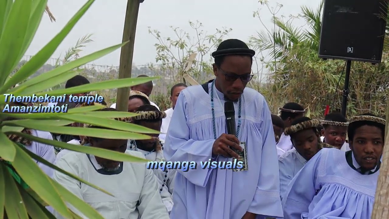 Shembe; Inkonzo yamakhosana, Thembekani temple Amanzimtoti, Felekisi. Umbumbulu