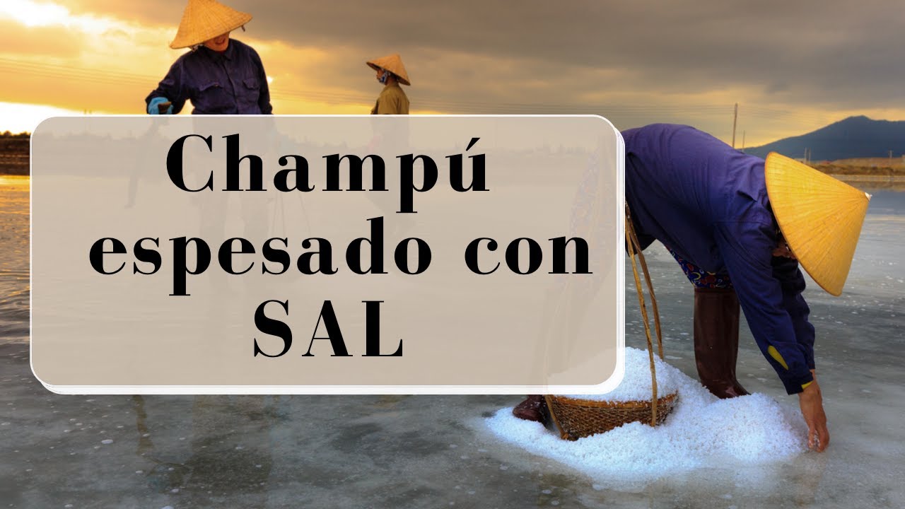 Cómo Espesar un CHAMPÚ con SAL- Romina Ricaldy