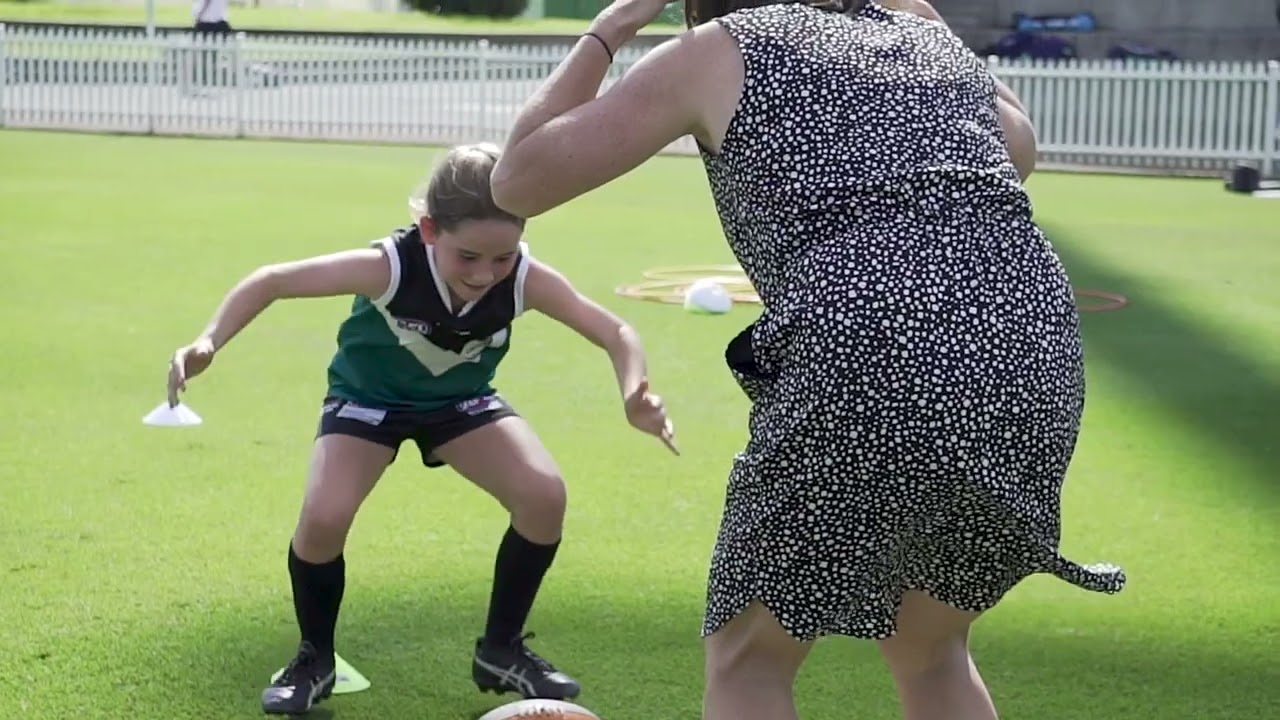 Why girls love playing NAB AFL Auskick