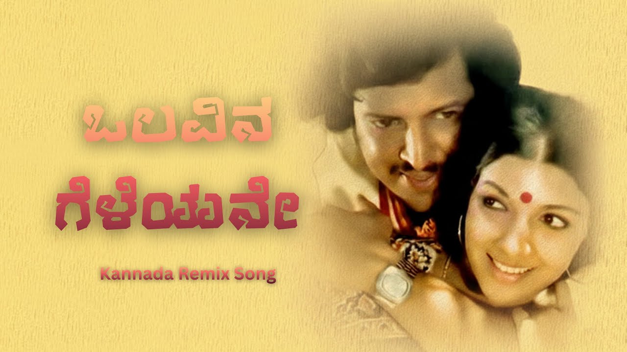 ಒಲವಿನ ಗೆಳೆಯನೇ ನಿನಗೆ | Kannada Remix Song | Dr Vishnuvardhan | Olavina Geleyane Ninage |