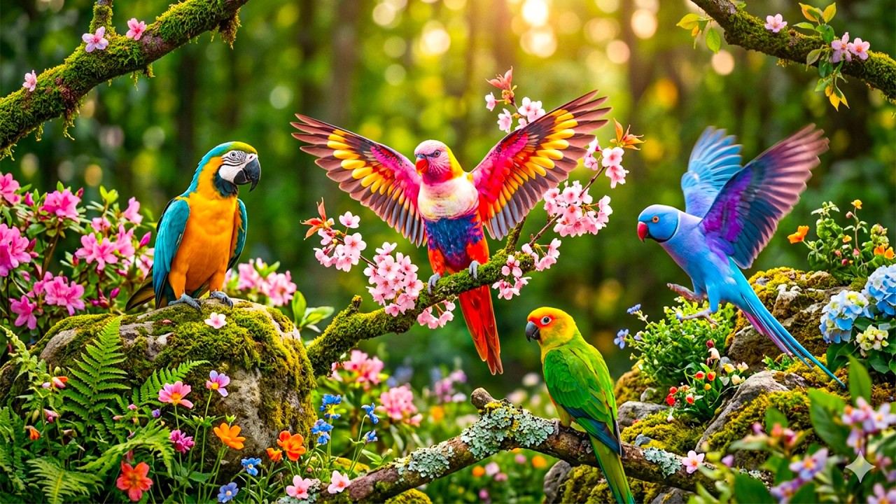 🎶 Relaxing piano music with birdsong 🕊 Healing music to reduce anxiety and calm the mind