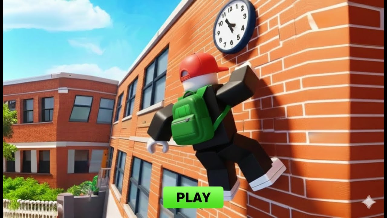 ESCAPE School Obby! NEW Roblox Parkour Map