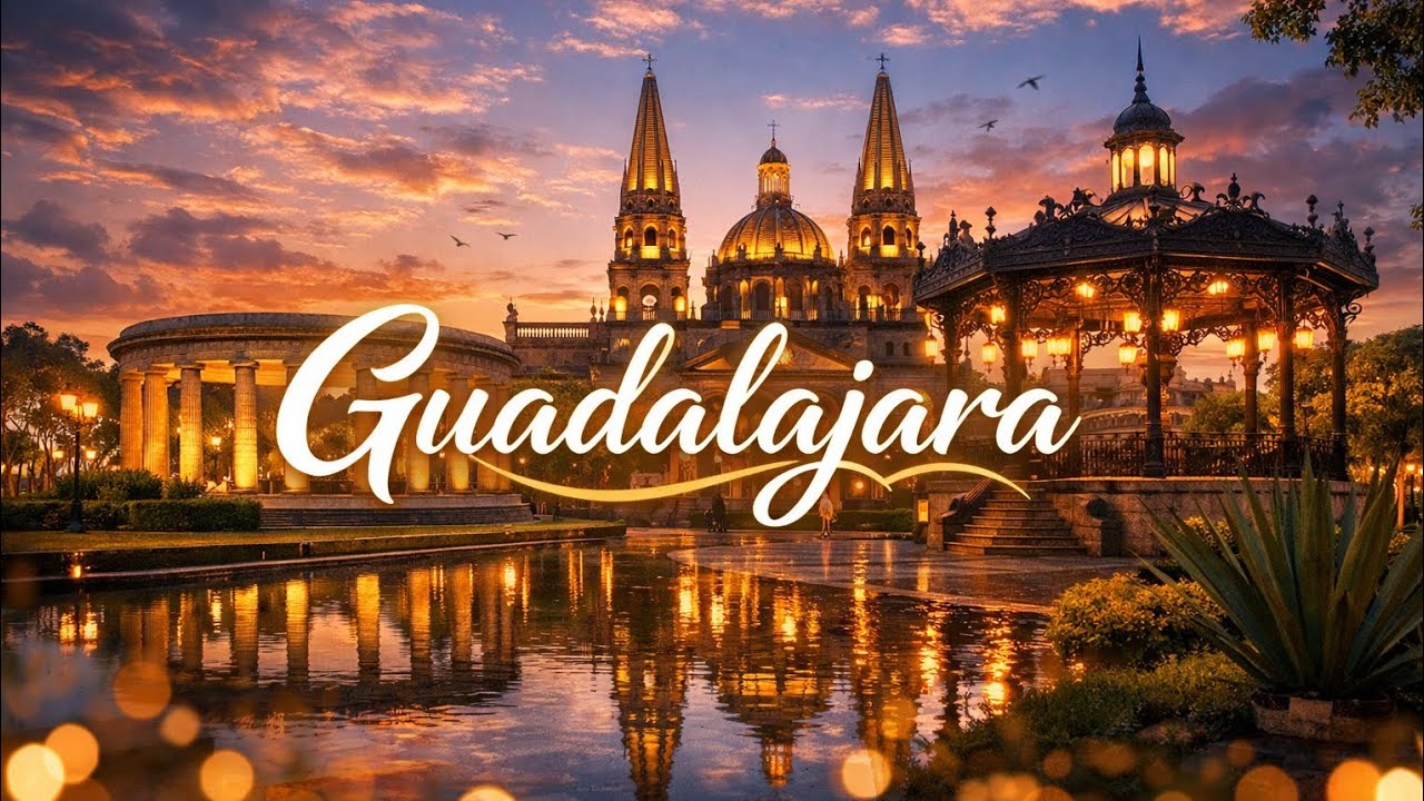 Paseo mágico por Guadalajara con música instrumental ✨