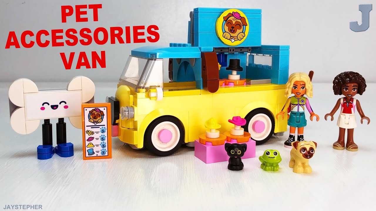LEGO Friends 2026 Pet Accessory Van 42678 Unboxing, Tour, & Review
