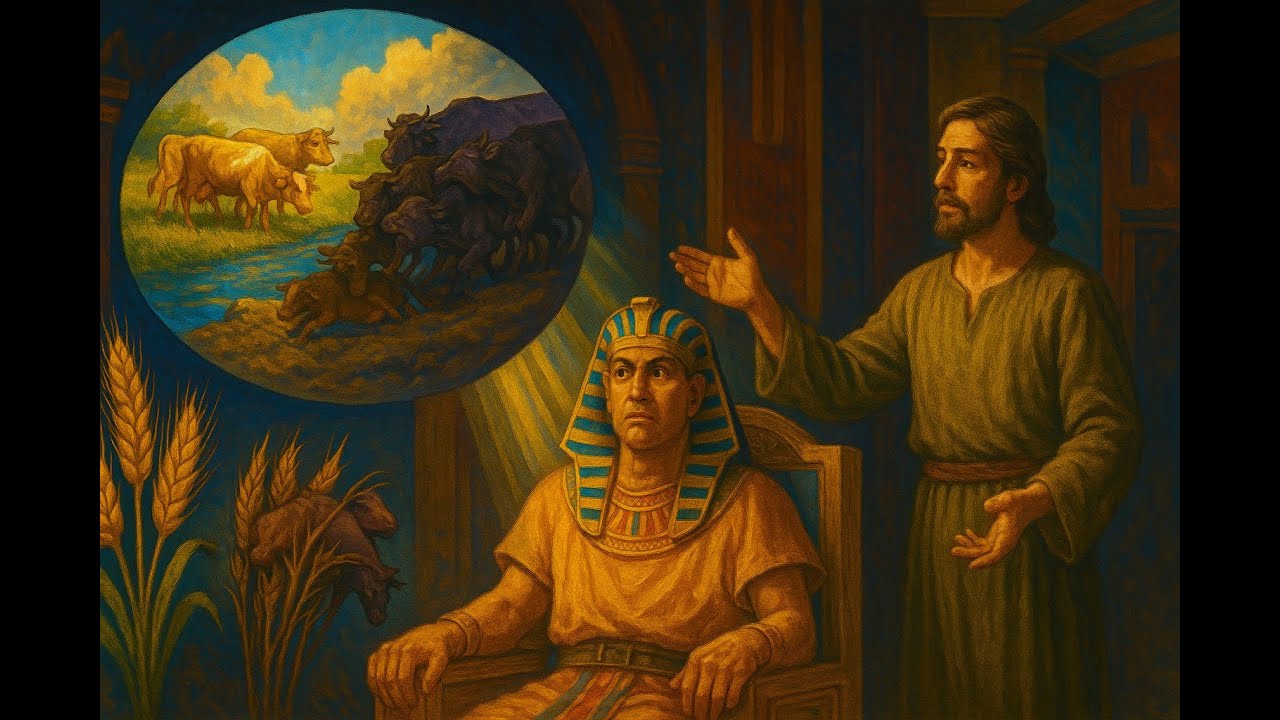 מבור הכלא לארמון פרעה! 🤯 יוסף מפענח חלומות ומציל את מצרים | בראשית פרק מ