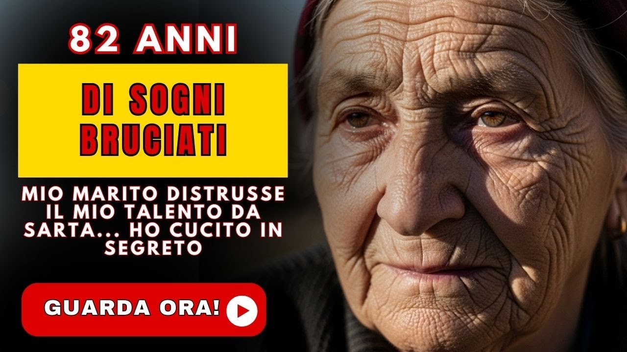 MIO MARITO GELOSO HA BRUCIATO IL MIO TALENTO DA SARTA… HO CUCITO IN SEGRETO PER SOPRAVVIVERE