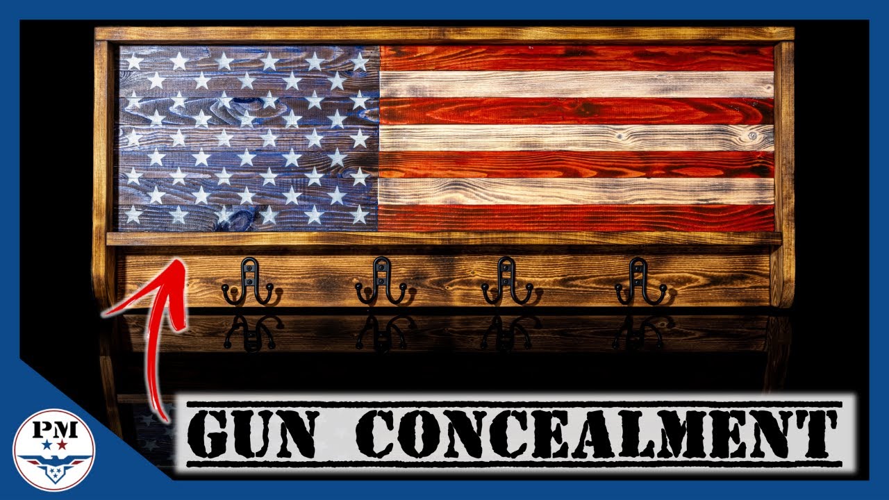 A Gun Concealment Coat Rack Like No Other!
