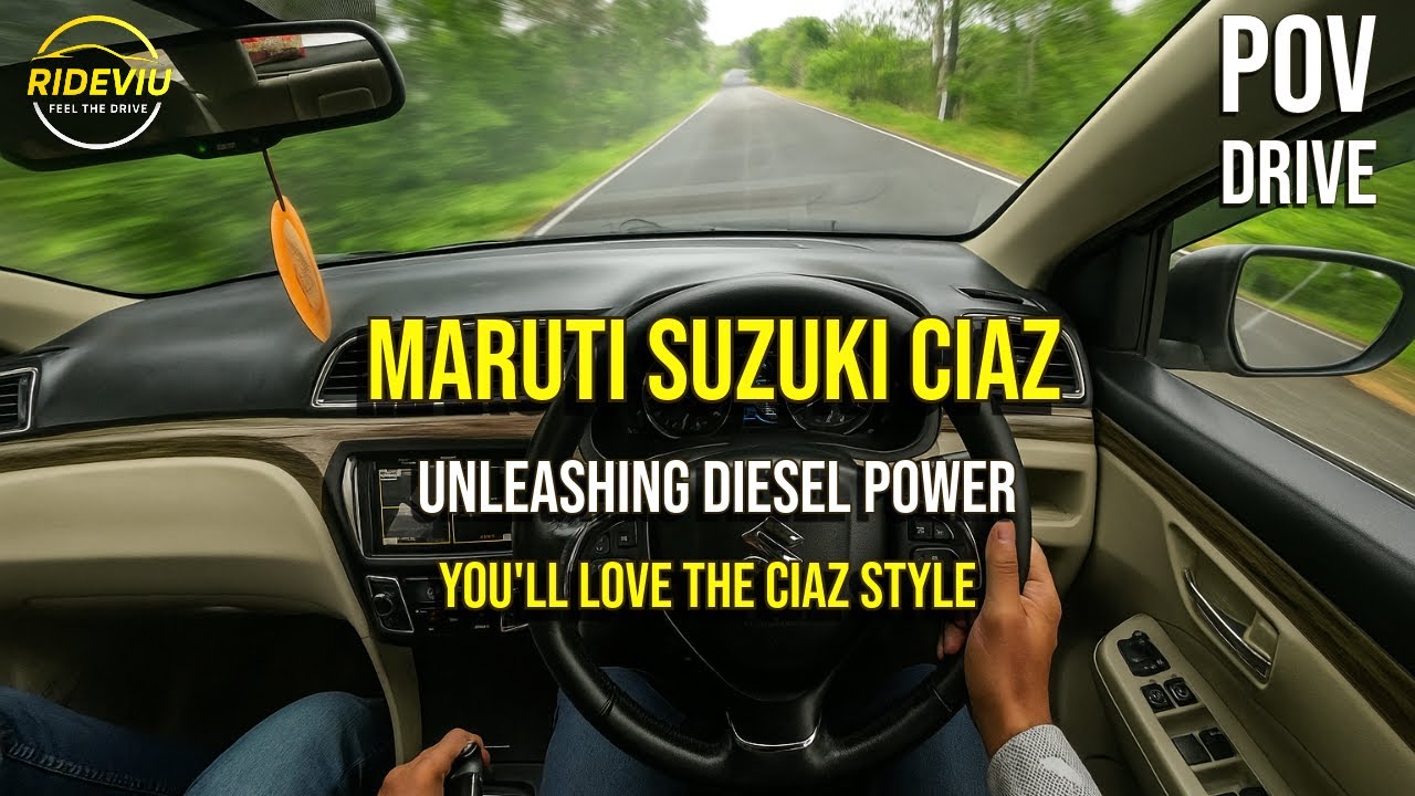 Is Maruti Ciaz Diesel 1.5L the BEST Sedan for a SMOOTH Ride?
