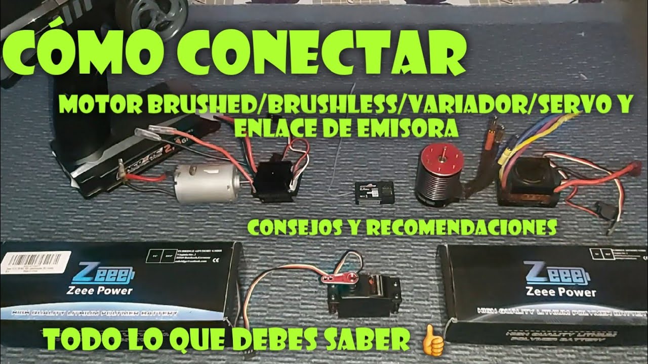 #Cómo instalar toda la electrónica  de tu Coche RC/Consejos y Recomendaciones 👌