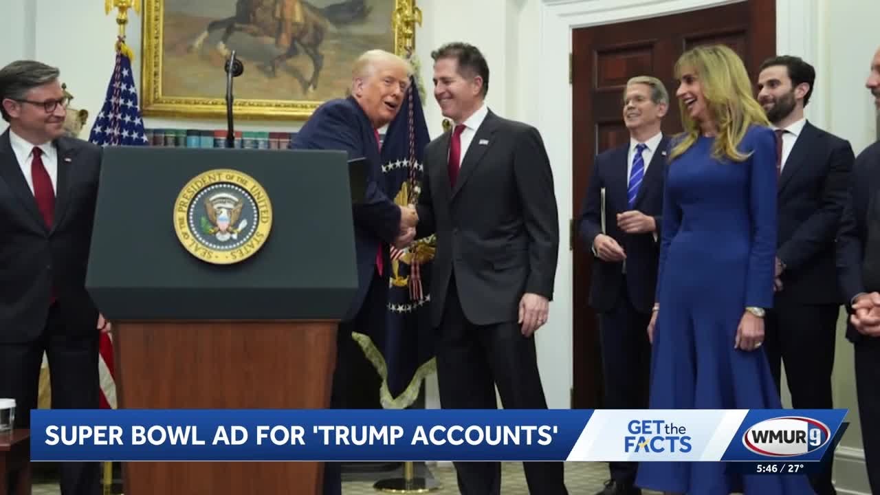 PolitiFact: Analyzing Super Bowl ad claims about American children getting a free Trump Account