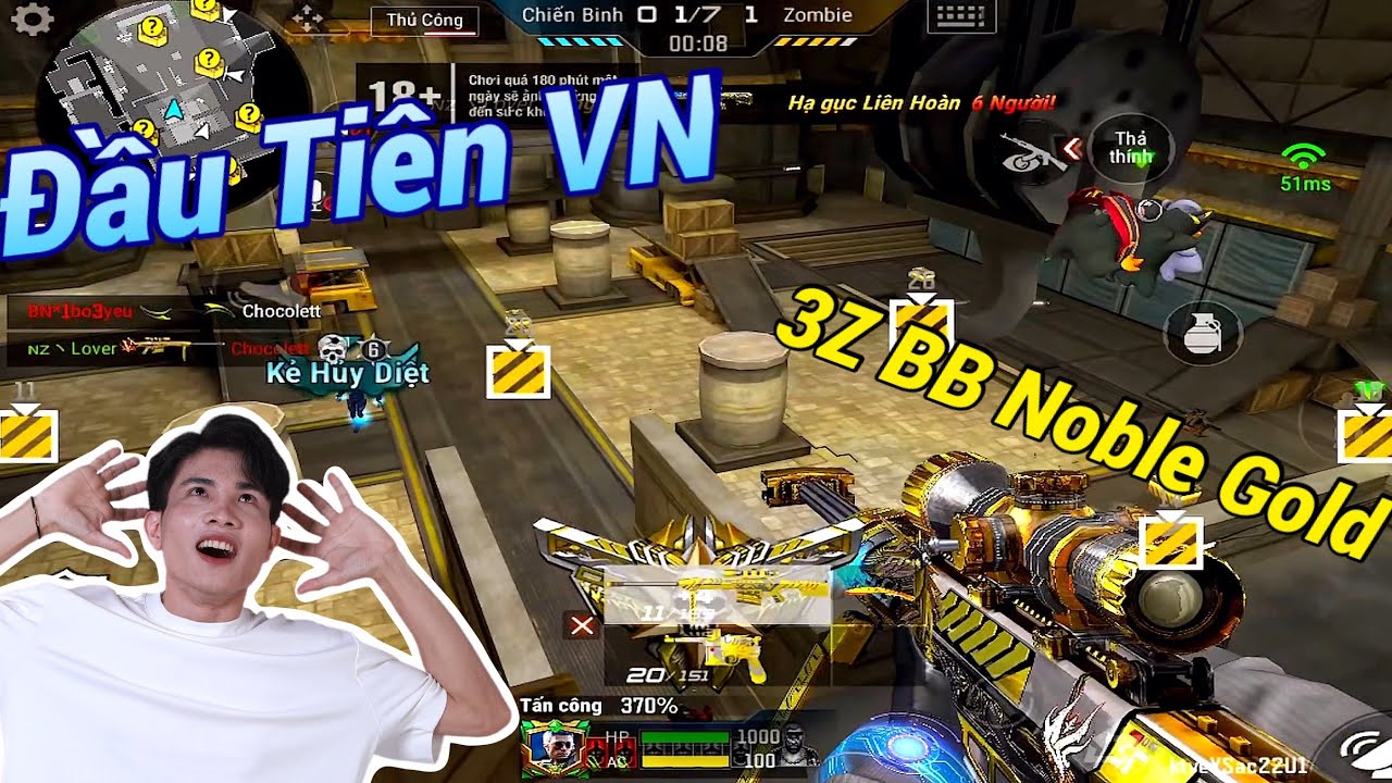 CF Legends | 3Z BB Noble Gold Đầu Ti&ecirc;n VN - Bị Chửi V&igrave; M&uacute;a&hellip;