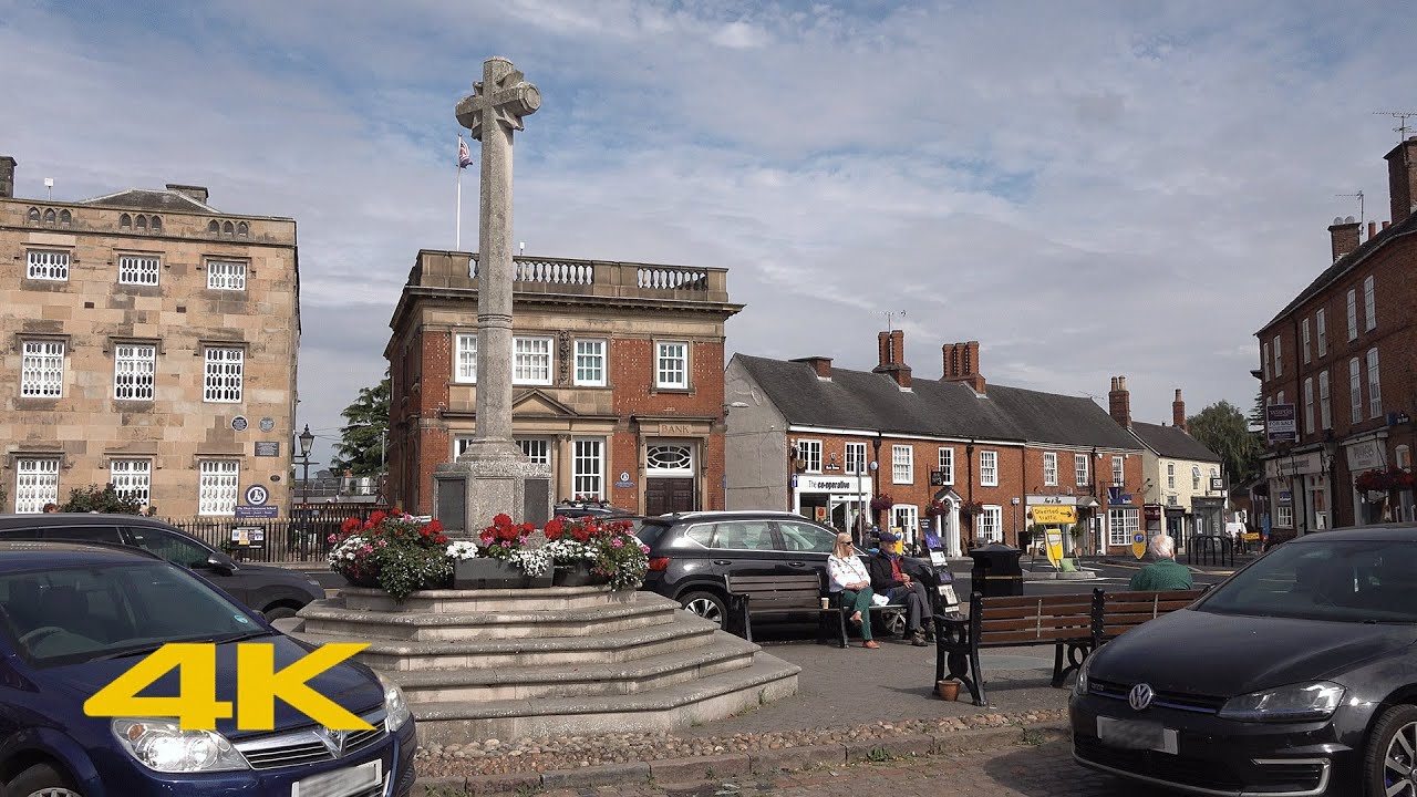 Market Bosworth Walk: Town Centre【4K】