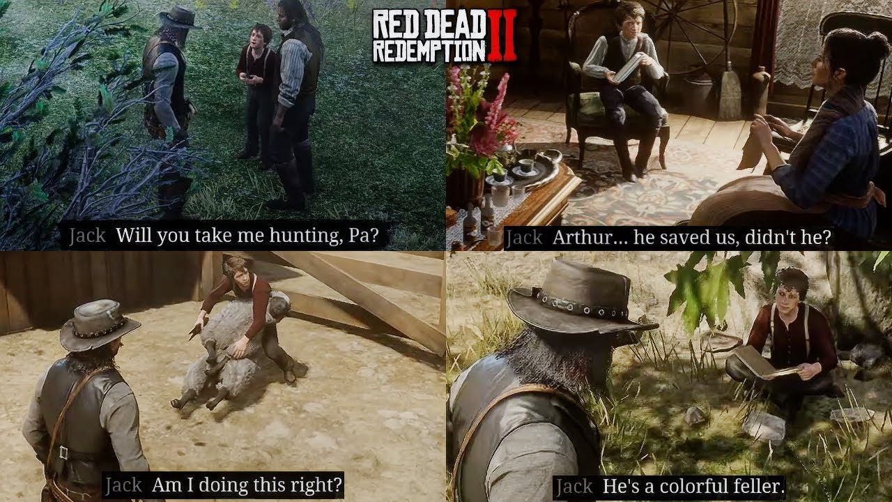 All Missable Jack Interactions and Dialogues in the Epilogue | RDR2