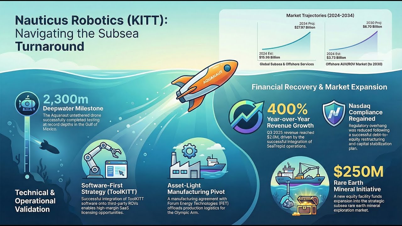 Как компания Nauticus Robotics ($KITT) отказывается от традиционных судов обеспечения