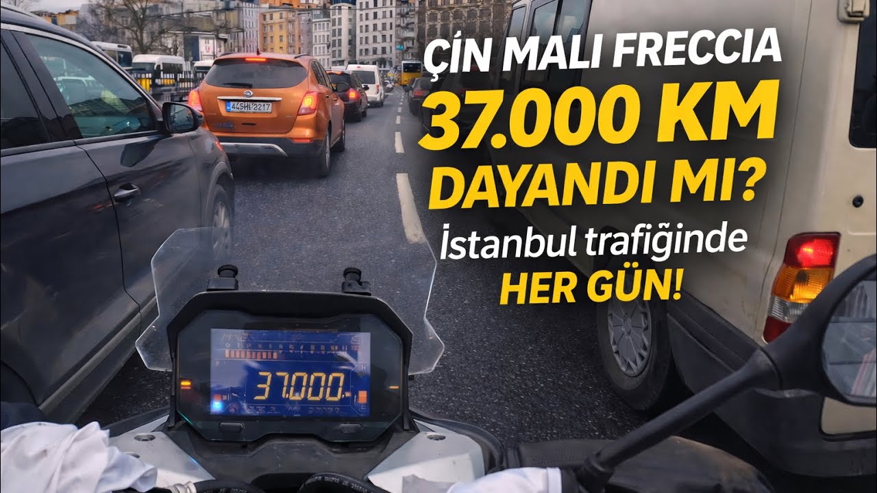 Çin Malı Freccia 37.000 KM Dayandı mı? İstanbul Trafiğinde Her Gün Kullanıyorum.