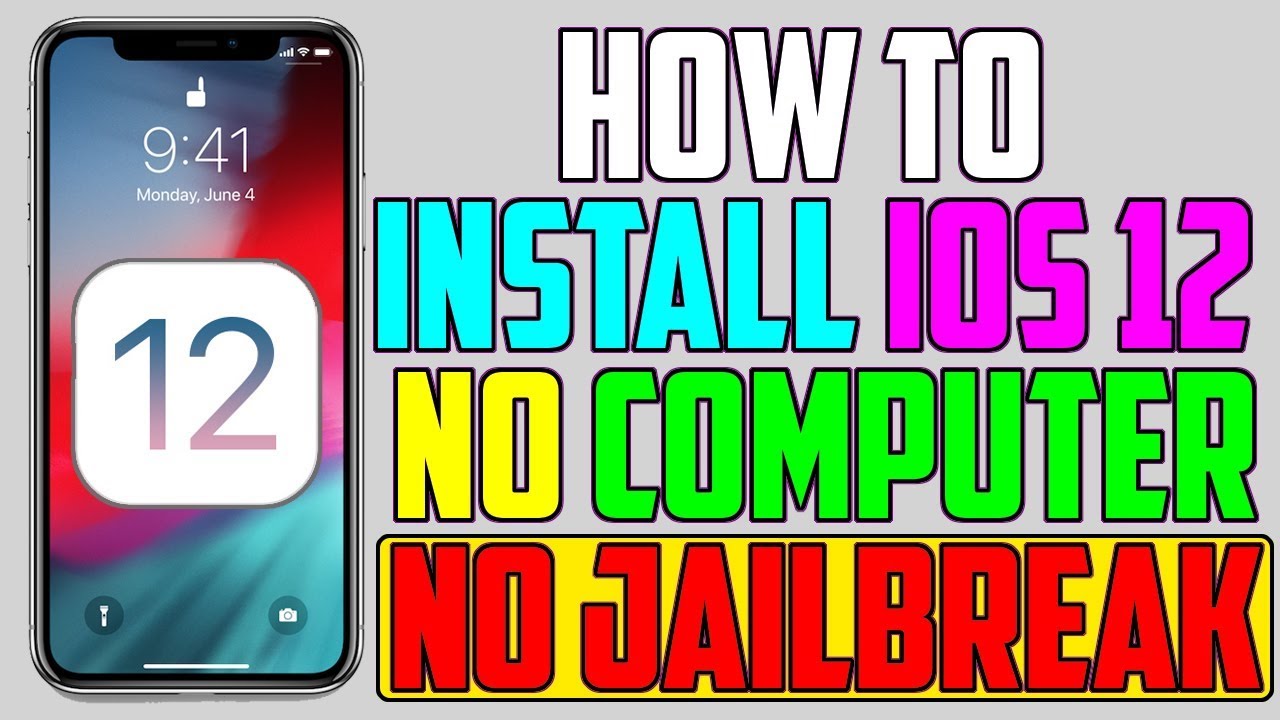 How to Install iOS 12 for FREE Right Now! (No Jailbreak No Computer)