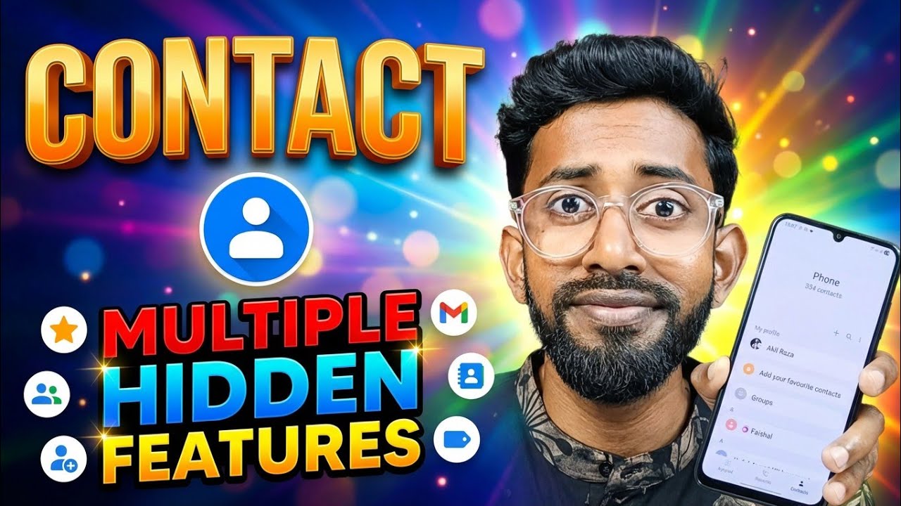 Contact Hidden Features 🔥 Contact New Settings And Features 😱 Google Contact All Trick 