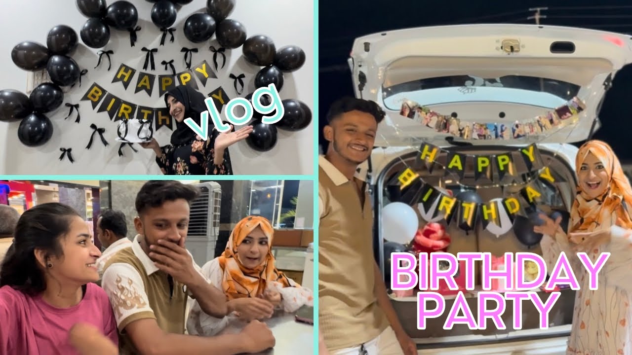 Birthday celebration 🎀🥹bhot ki hafiz or Mene mehnat 😩🫶🏻aarzoo bdy special 