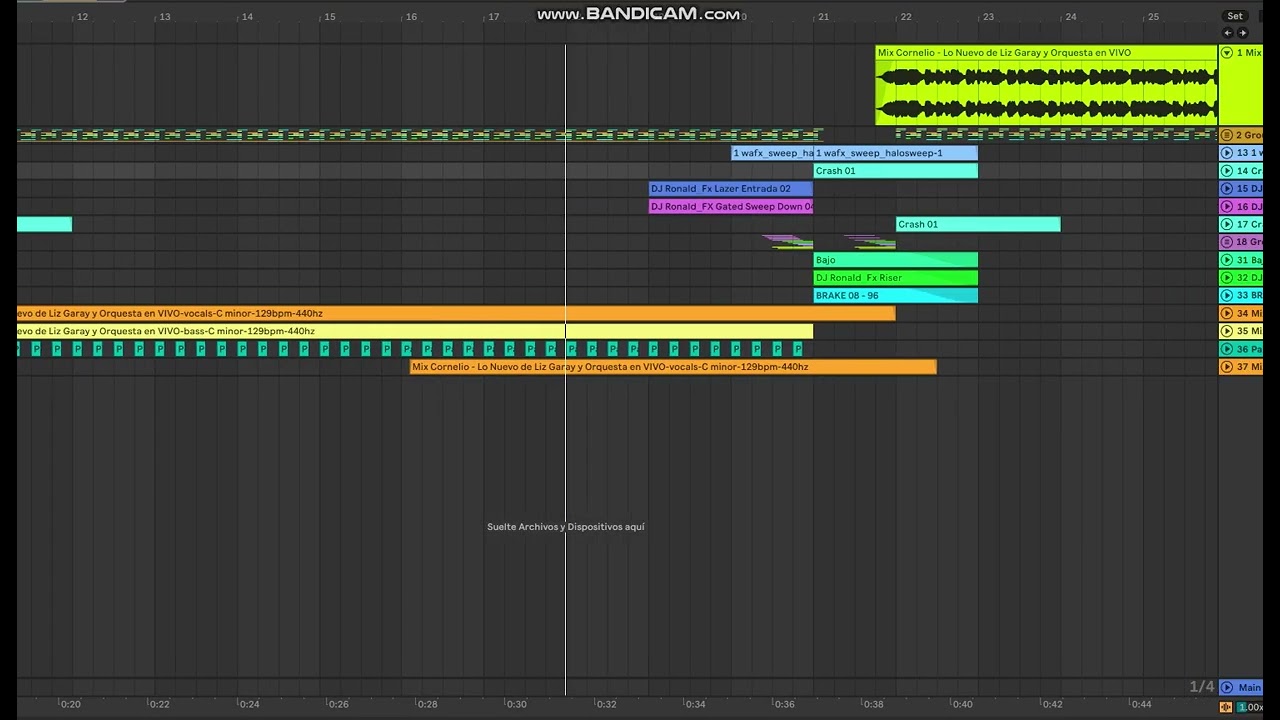 130 - Liz Garay Y Orquesta - Mix Cornelio - [RichardEdith - AcpBass_M!x] - 2025