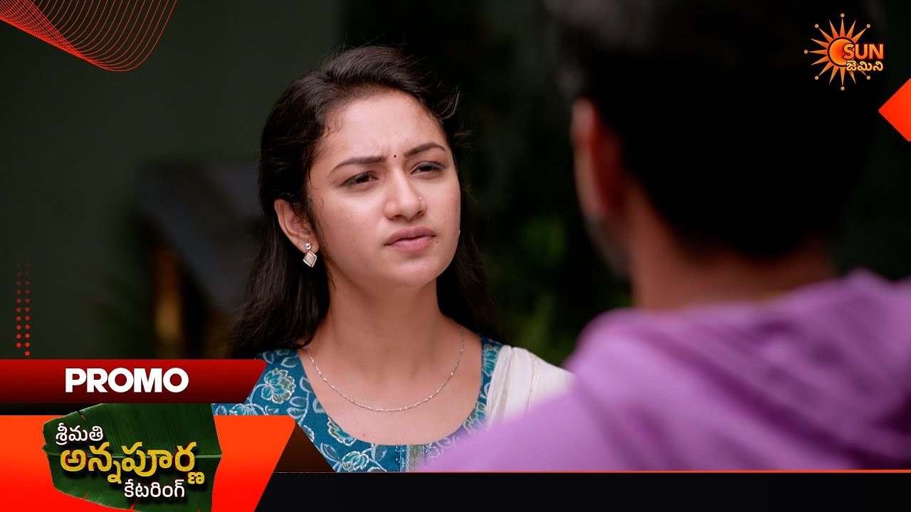 Srimati Annapurna Catering - Promo | 03 Apr 2026 | Telugu Serial | Sun Gemini