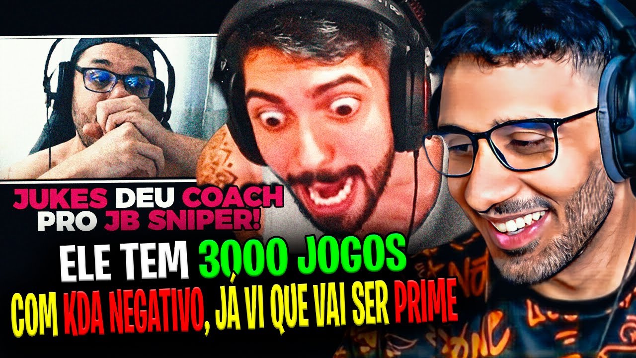 🚨 ABSOLUT REAGIU AO COACH DO JUKES PRO JB SNIPER! BOB DERRETEU FULL?