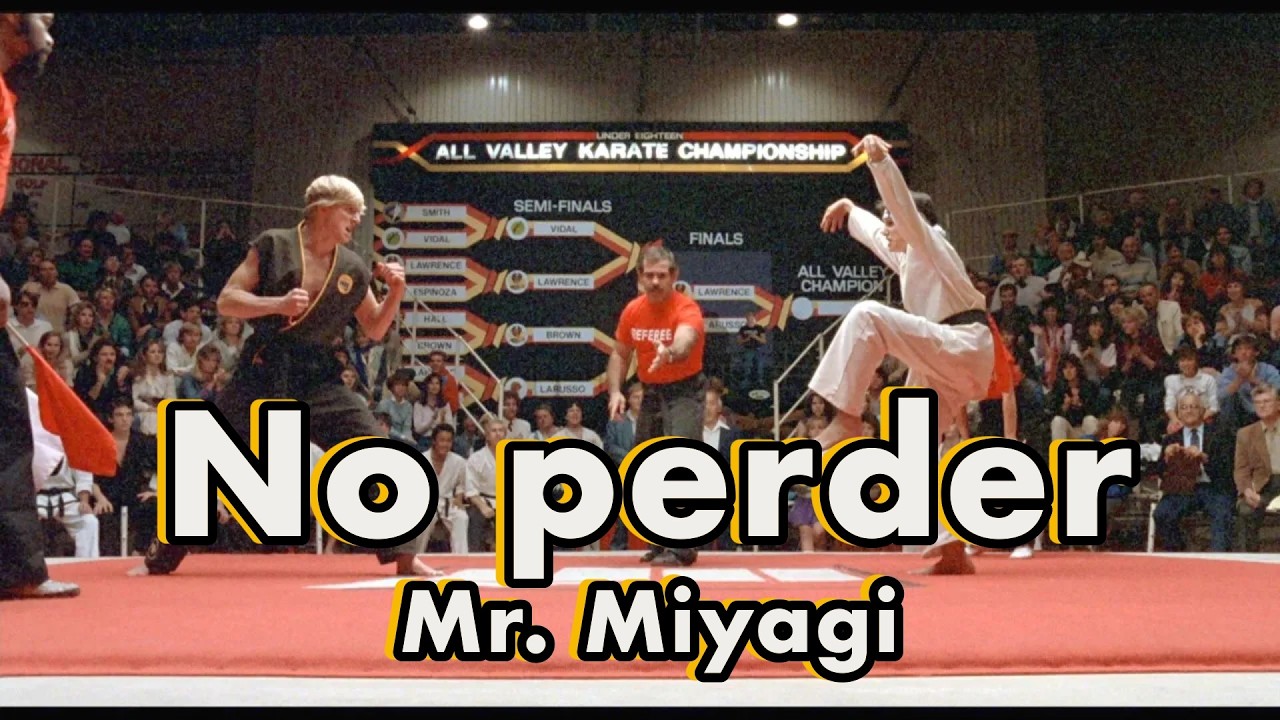 No perder con el miedo | Consejo de Mr. Miyagi
