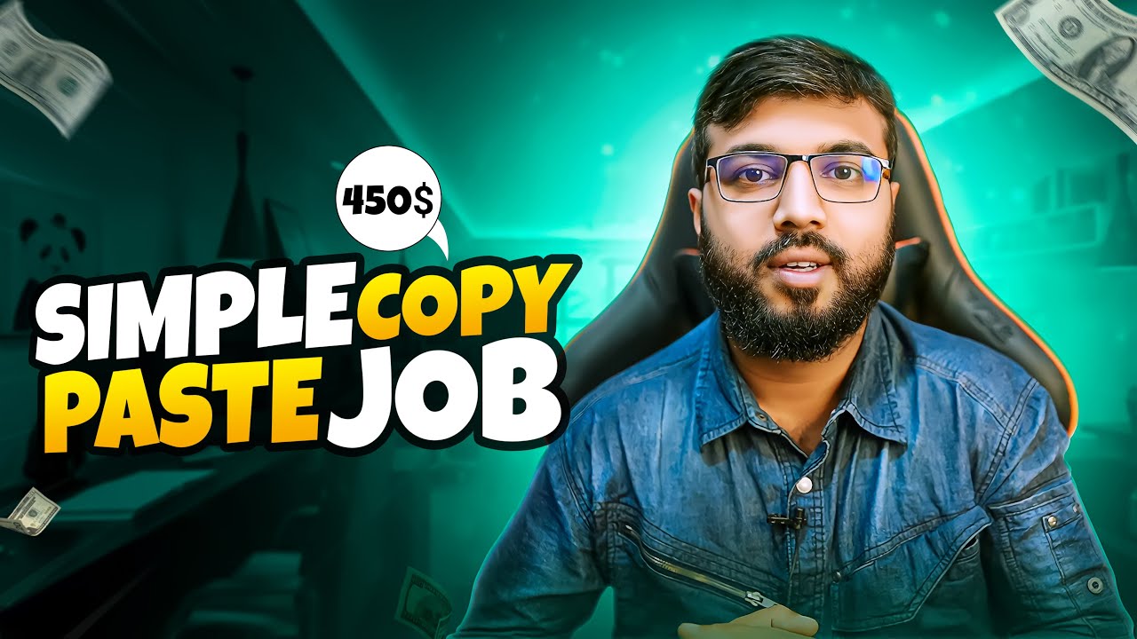Simple Copy Paste Job | How I Earn $450 USD on Fiverr | Data Entry Bangla | Rh Tech