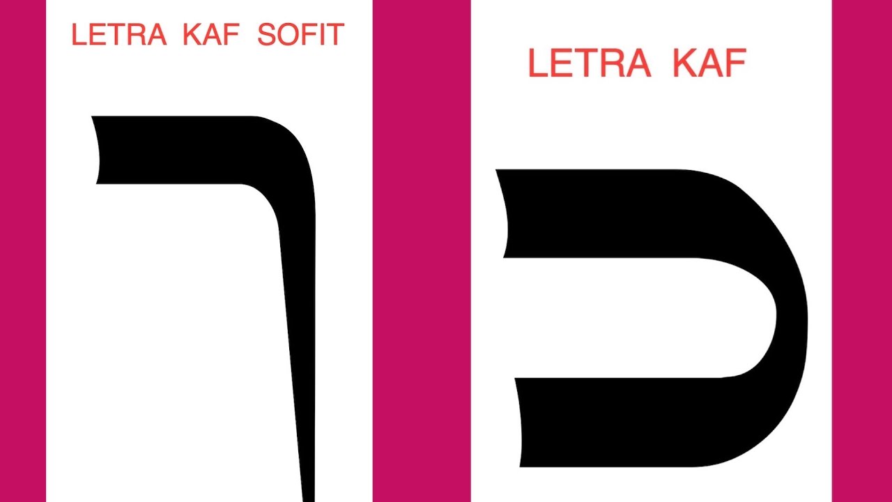 LETRA KAF