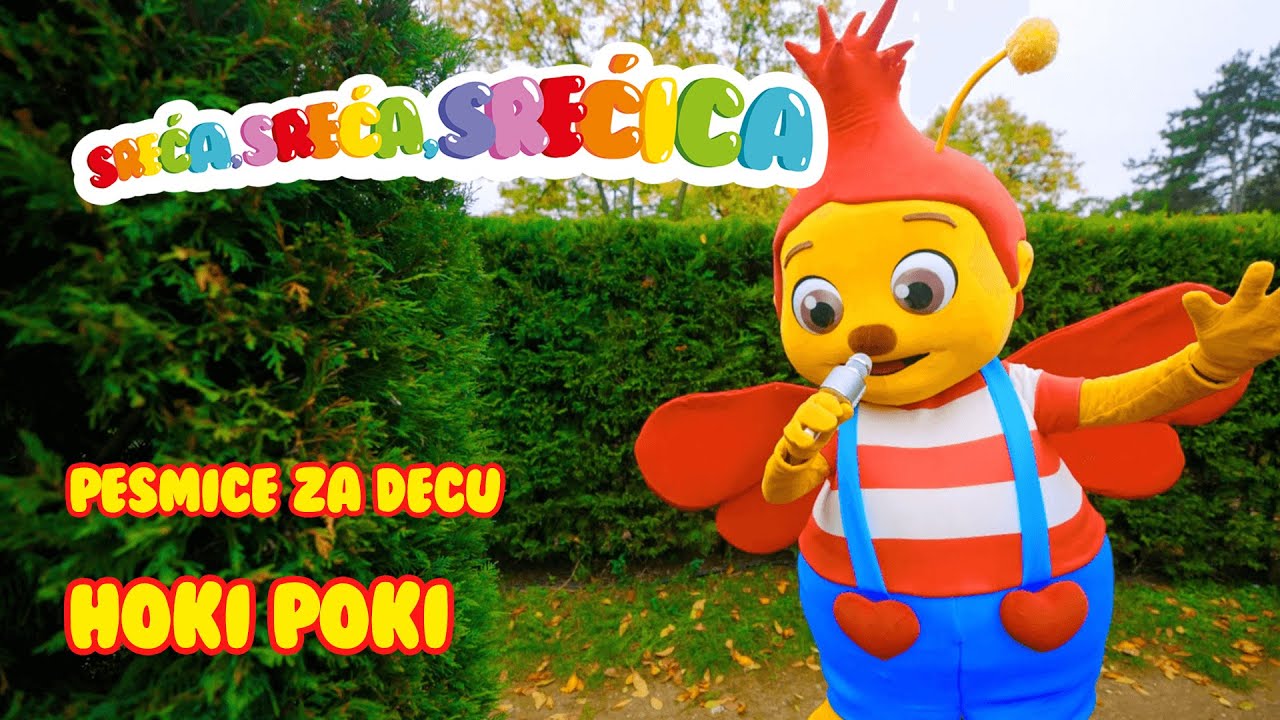 Hoki Poki Ples - Hokey Pokey Dance | Najlepše dečije pesmice | Sreća Sreća Srećica