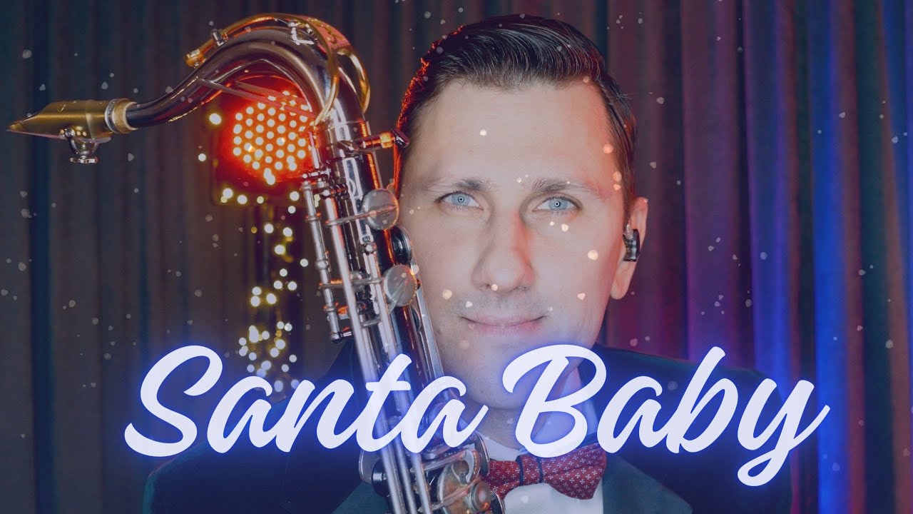 Santa Baby (Eartha Kitt) - saxophone cover by Tomas Sax