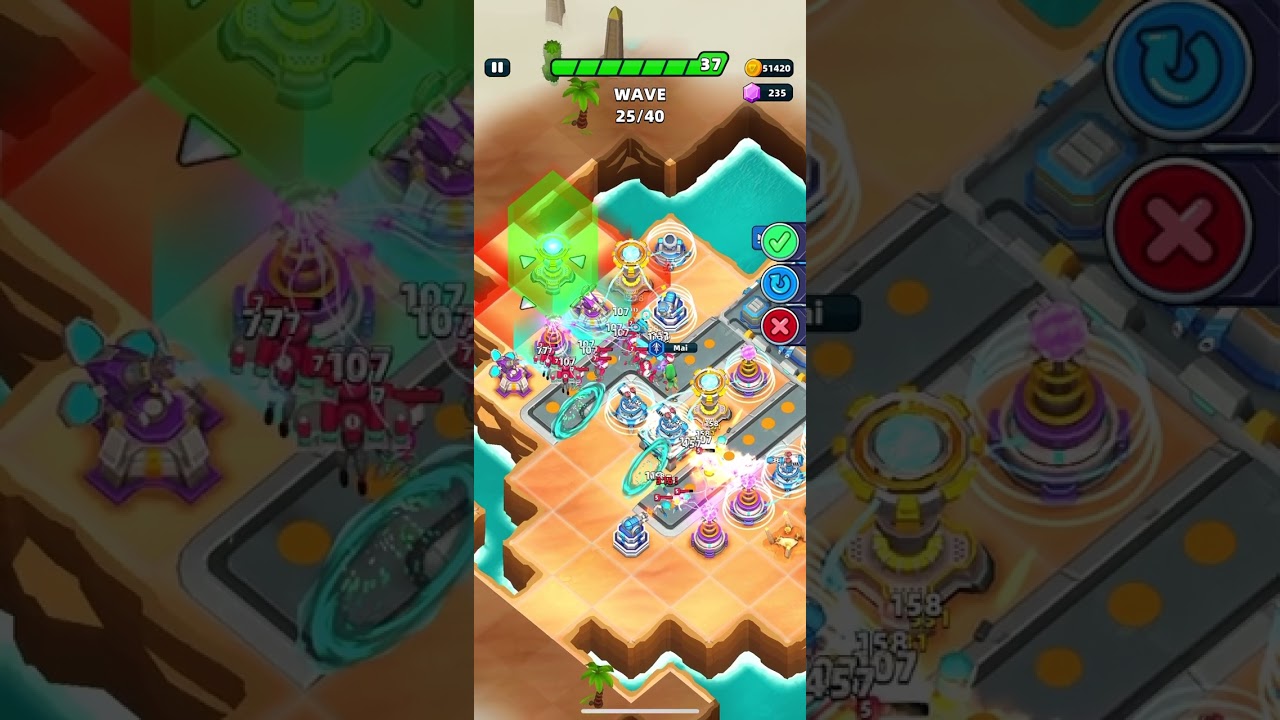 Pharaoh’s Legacy Normal Stage Gameplay / Raid Rush Gameplay