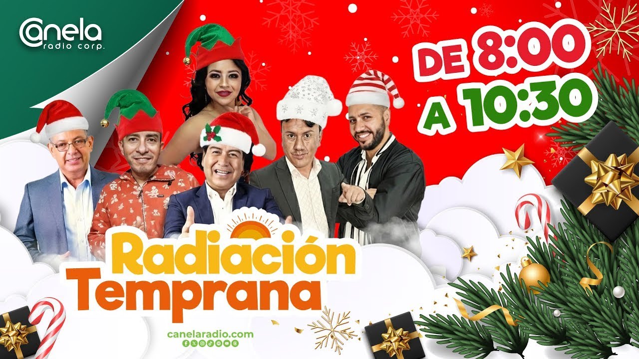RADIACIÓN TEMPRANA | RADIO CANELA | EN VIVO