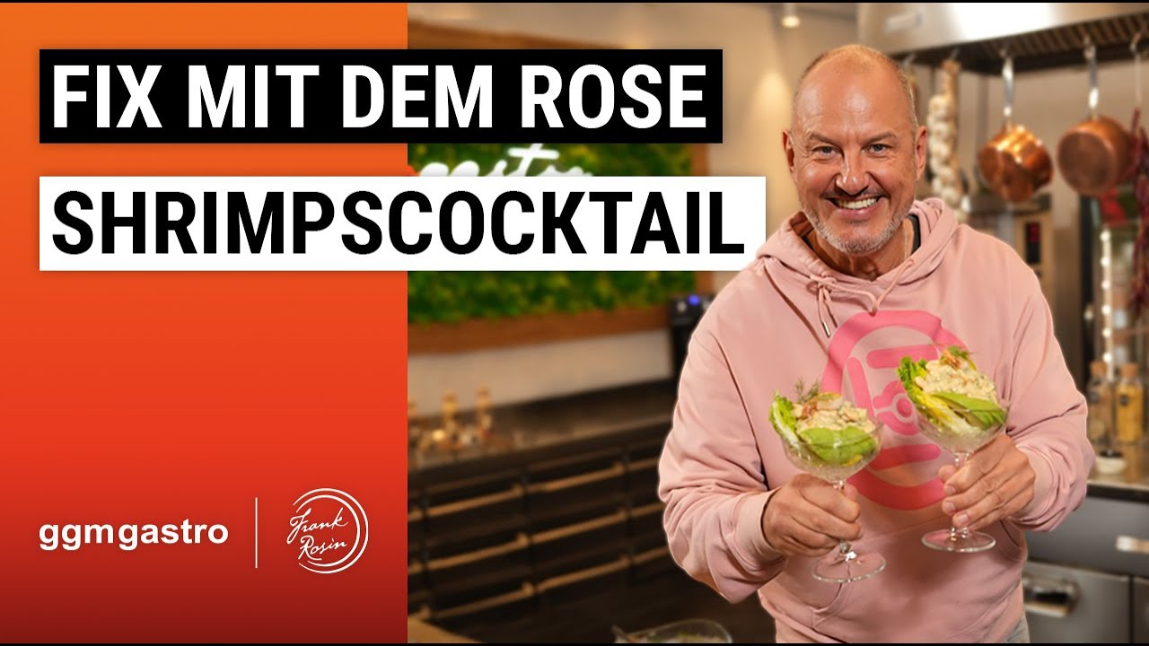 Fix mit dem Rose: Shimpscocktail 🦀🥗🥑
