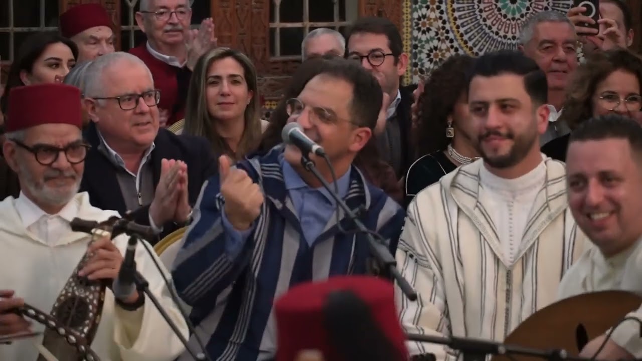 Soirée privée Musique Andalouse Orchestre si Mohamed Briouel avec Hatim Ammor & Salma Chenouani P1
