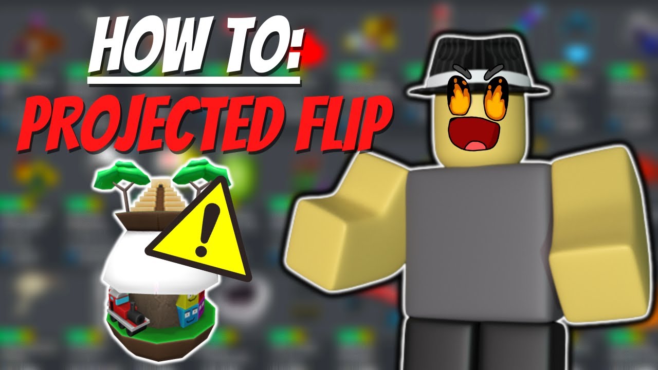 How to FLIP PROJECTED items!