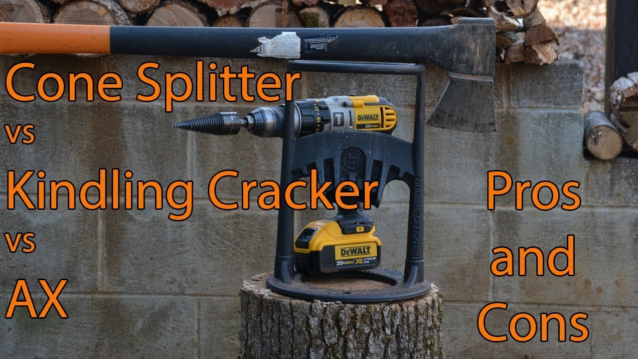 Cone Splitter vs Kindlin Cracker vs Ax - Pros and Cons of all 3