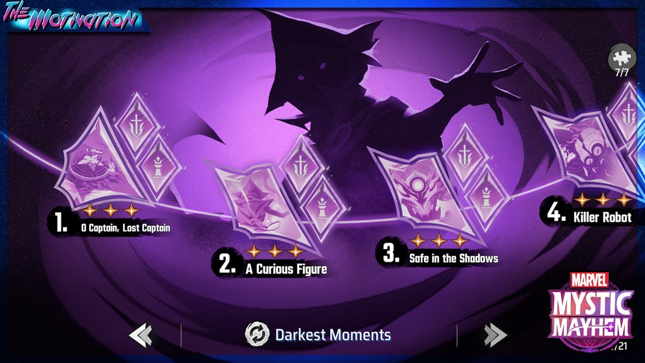 MARVEL Mystic Mayhem - Memento : Darkest Moments - Tactic Challenges