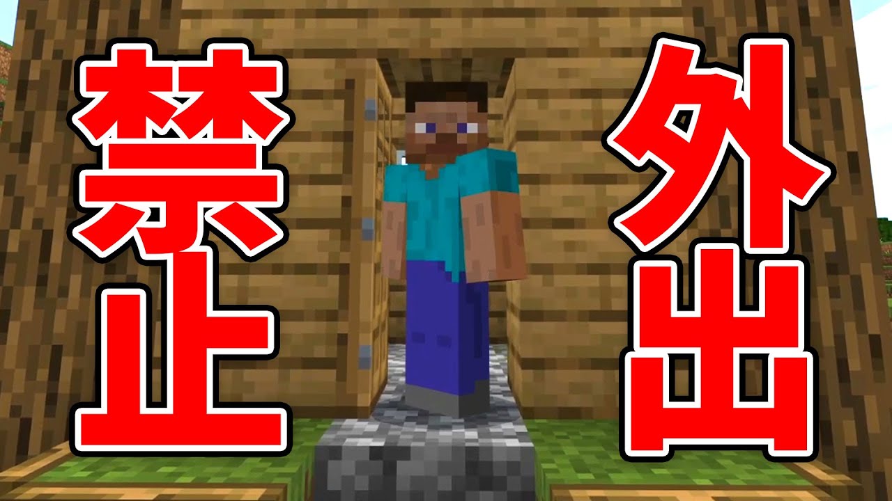 家から一歩も出ずにダイヤチャレンジ【マイクラ】【縛り】