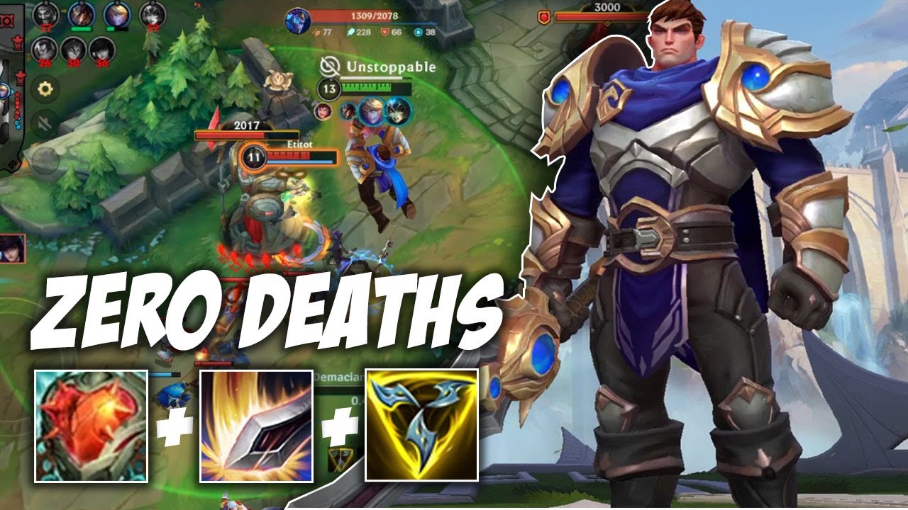 Wild Rift | 5k Health Heartsteel Garen VS Yasuo Baron Lane