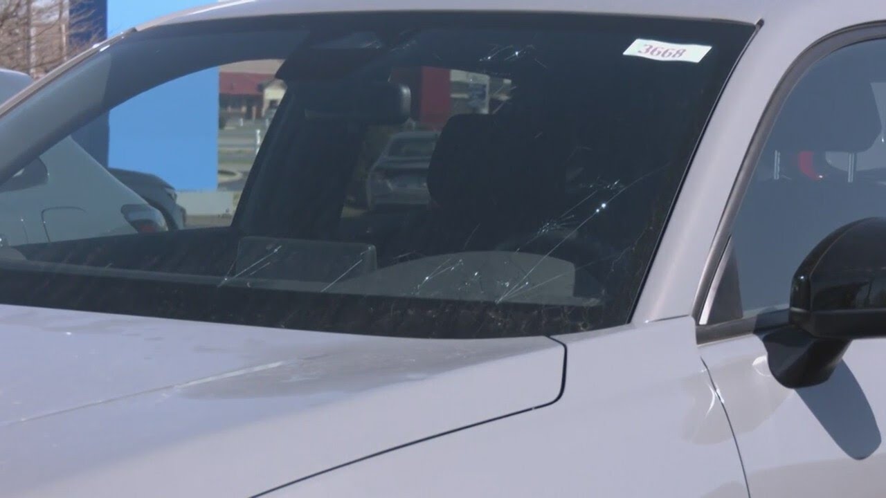 Baseball sized hail touched down in Owensboro