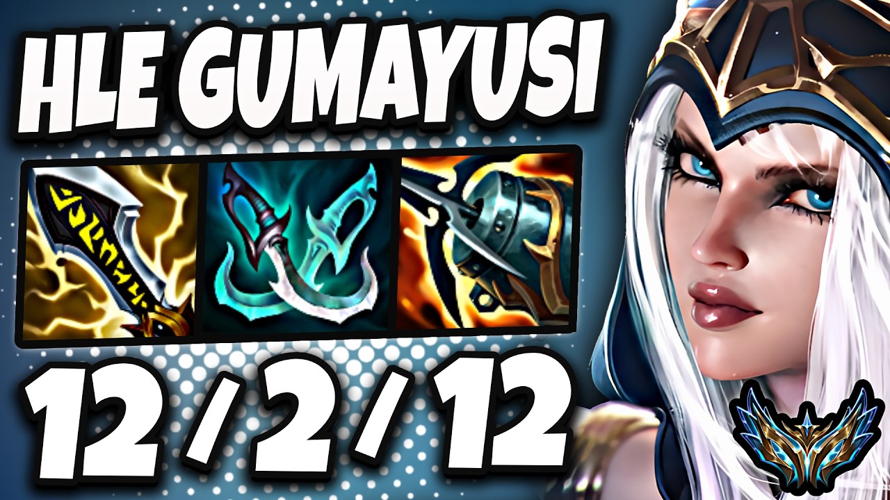 HLE Gumayusi Ashe vs Yunara [ ADC ] Korea Challenger 1754 LP | Patch 26.5