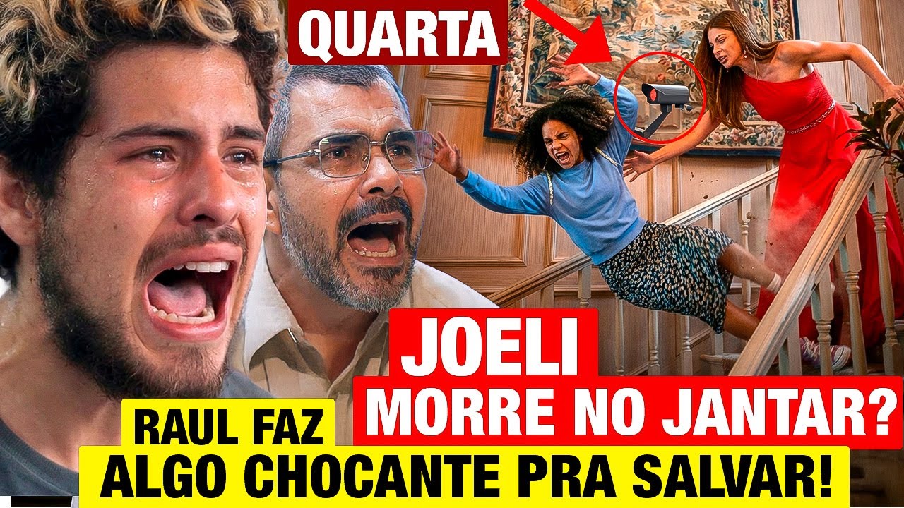 TRÊS GRAÇAS: QUARTA 04/02 - Joely e Jorginho IMPLANTAM SURPRESA no JANTAR DA ARMINDA! Ela se da mal