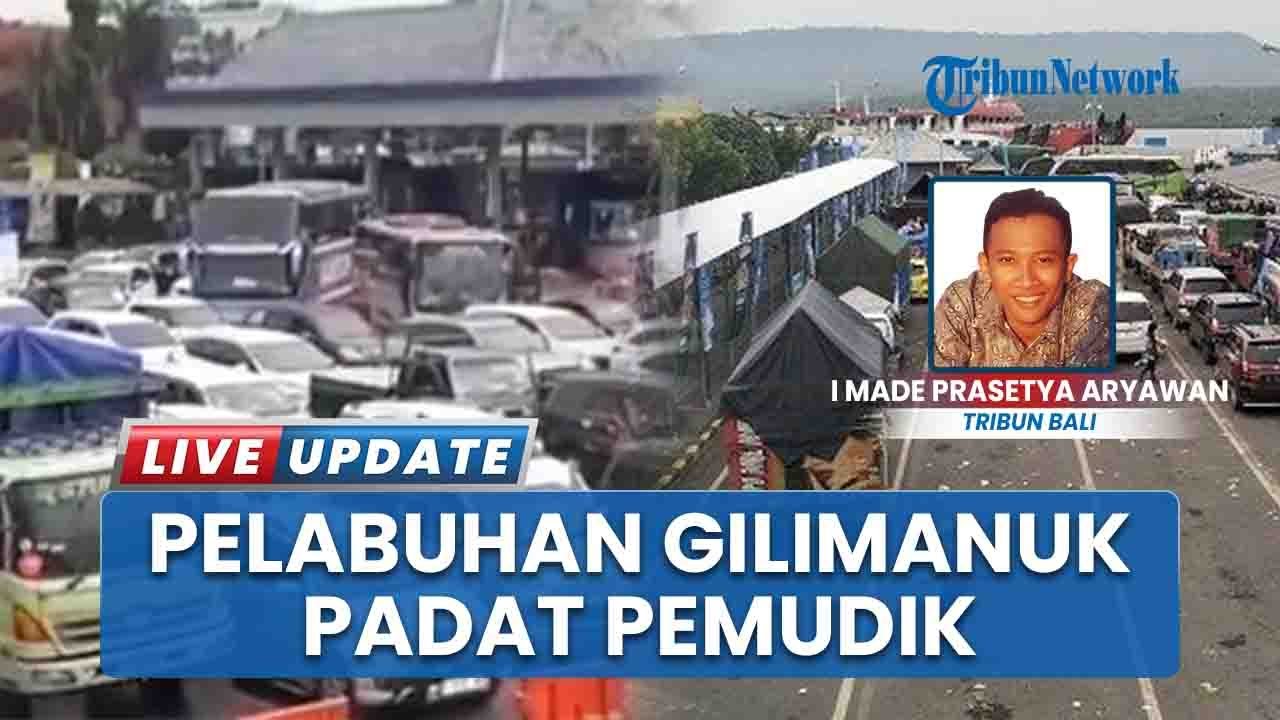 Pantauan Pemudik Pelabuhan Gilimanuk Bali, Antrean Didominasi Sepeda Motor Menuju Pelabuhan Ketapang
