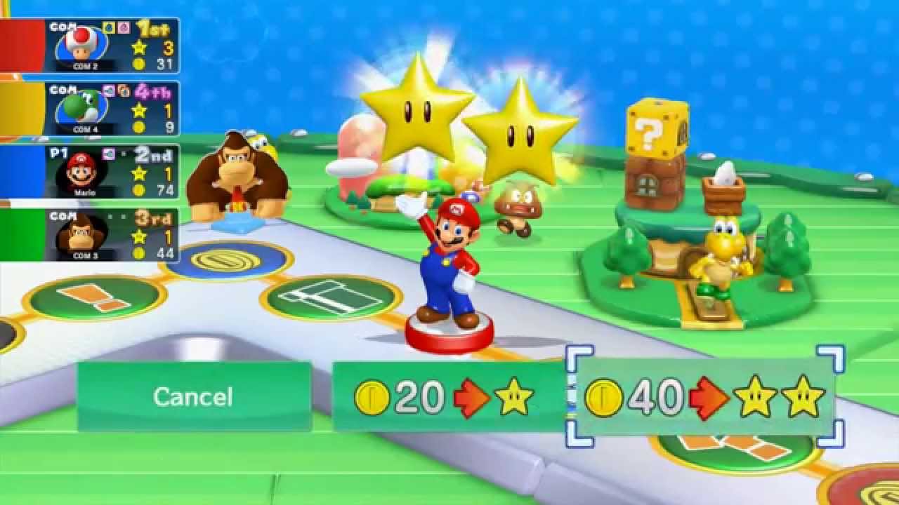Mario Party 10 - Amiibo Party - Mario Board