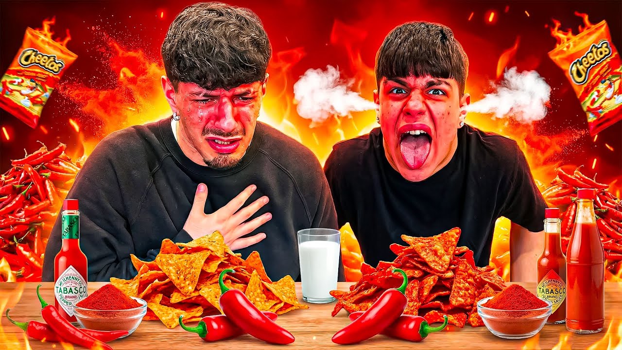 La Patatina pi&ugrave; Piccante del Mondo Challenge ( FINITA MALISSIMO )🌶️🥵