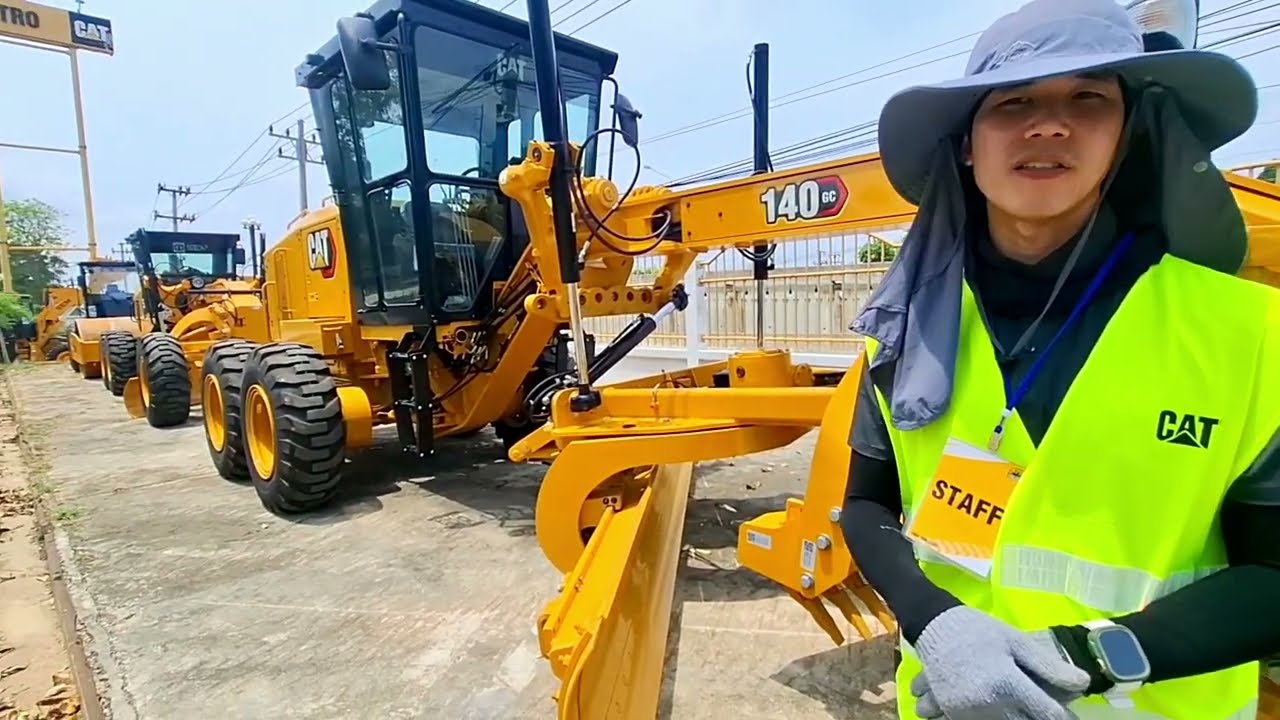 รถเกรด Cat 140 gc