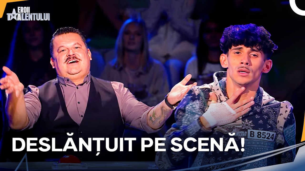 Bobonete S-a prăpădit de râs!  Cojocaru, Dansul Care A Ridicat Sala In Picioare! | Românii au Talent